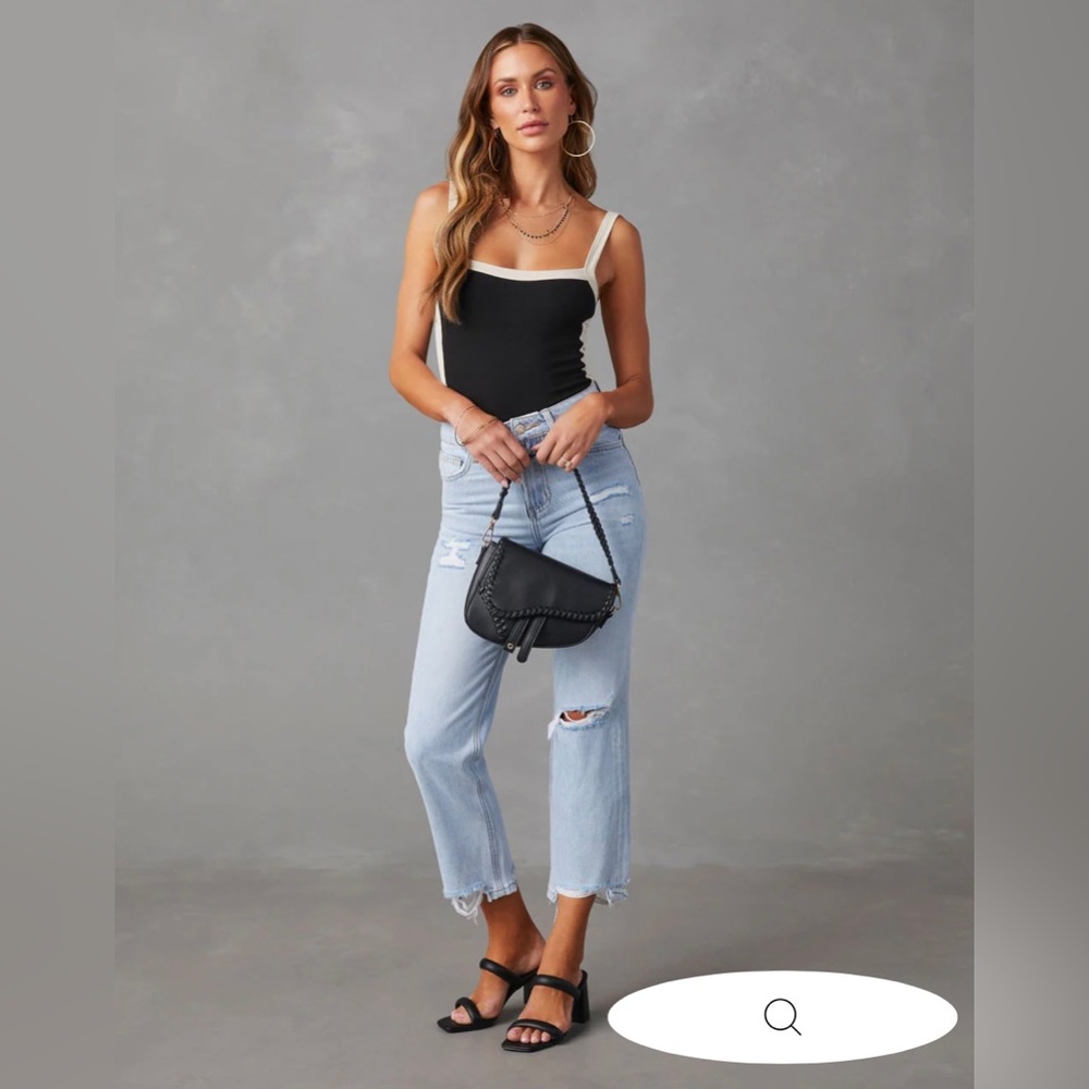 VICI cropped jeans NWT